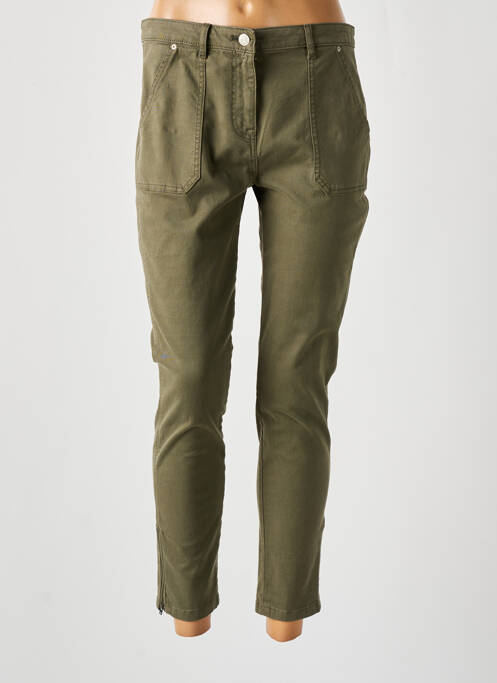 Pantalon 7/8 verde TOMMY HILFIGER femeie