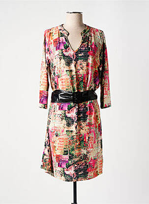 Rochie midi roz EGO femeie