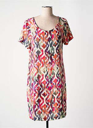 Rochie midi roz NIKI PARIS femeie