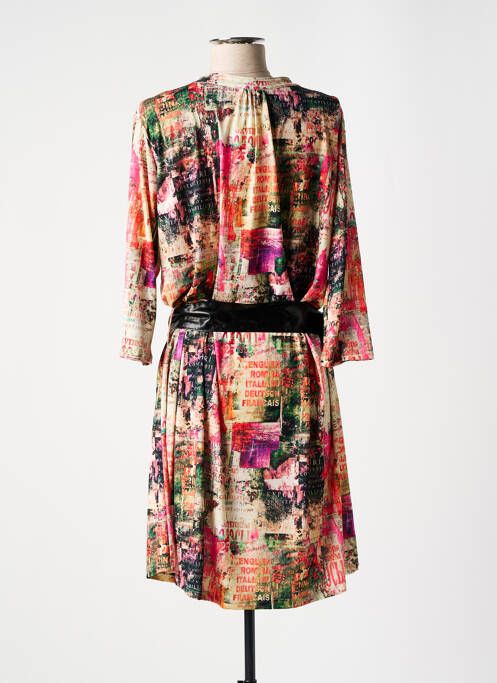 Rochie midi roz EGO femeie