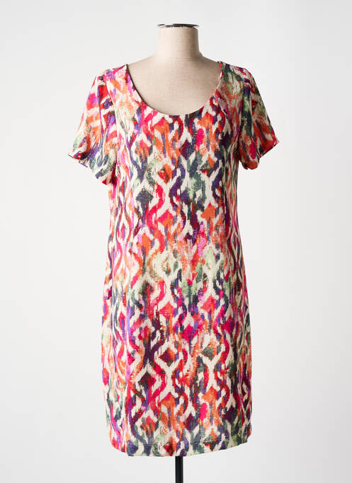 Rochie midi roz NIKI PARIS femeie