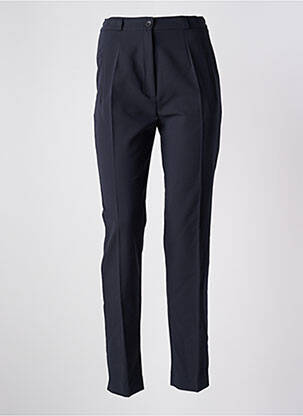 Pantalon slim talie elastică mărime normală albastru NIKI PARIS femeie