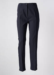 Pantalon slim talie elastică mărime normală albastru NIKI PARIS femme