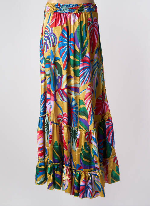 Fustă lungă galben GOLD & SILVER femeie