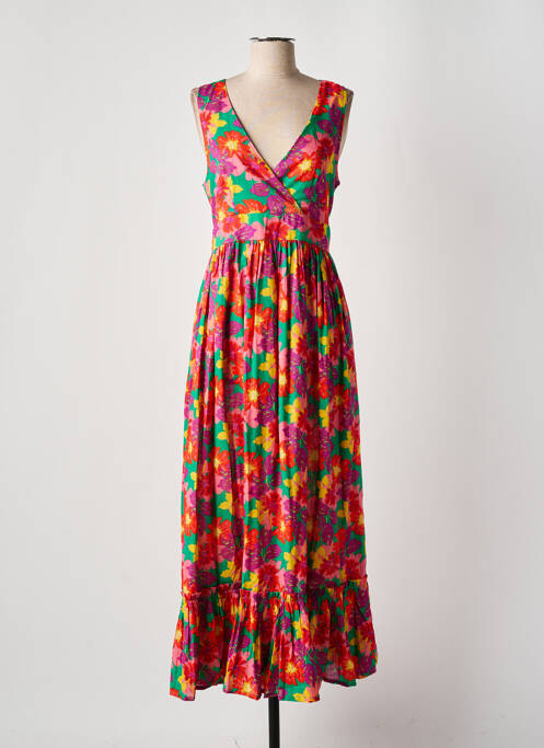 Rochie lungă roșu CHICOSOLEIL femeie