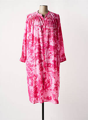 Rochie midi roz CHICOSOLEIL femeie