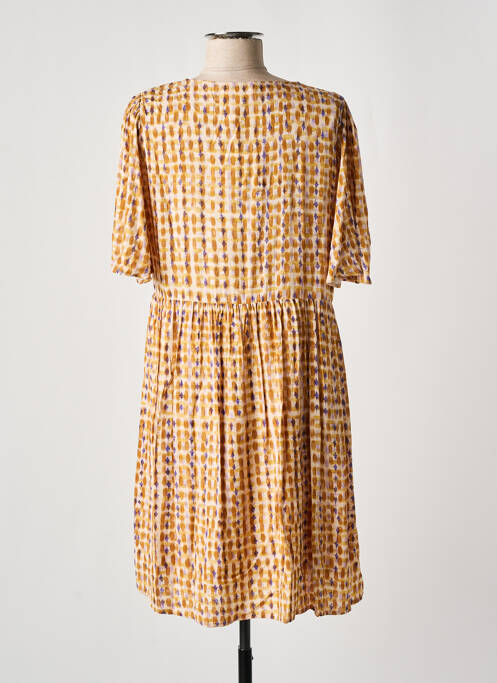 Rochie midi bej GRACE & MILA femeie