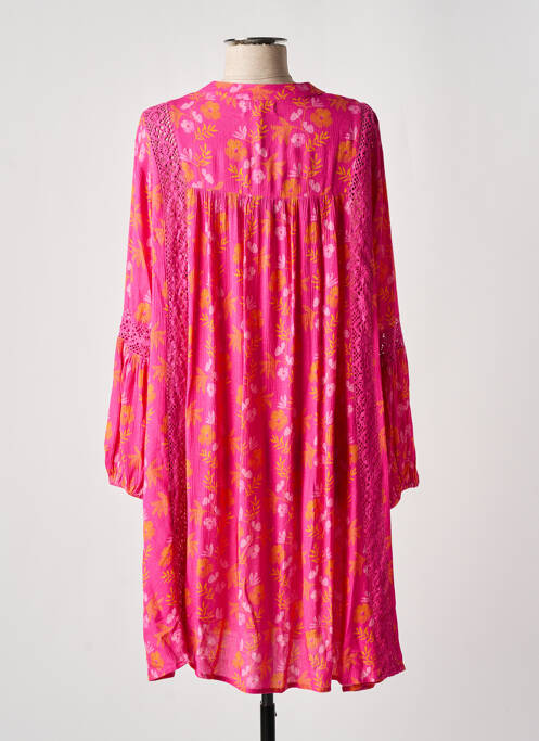 Rochie midi roz CHICOSOLEIL femeie