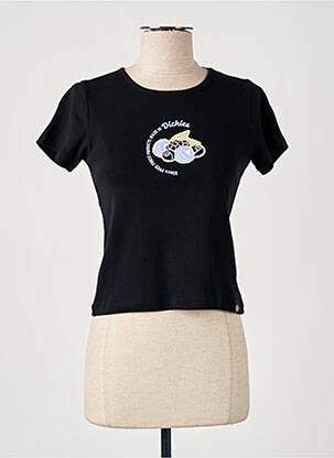 Tricou serigrafie mâneci scurte negru DICKIES femeie
