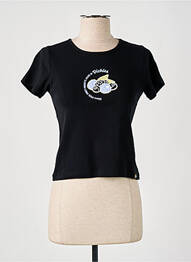 Tricou serigrafie mâneci scurte negru DICKIES femme