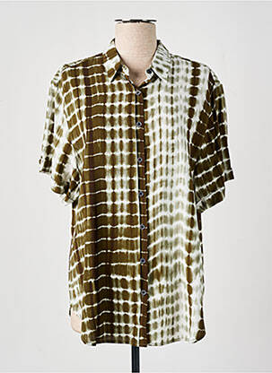 Tunică mâneci scurte verde ARTLOVE femeie