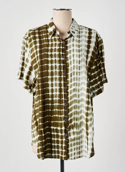 Tunică mâneci scurte verde ARTLOVE femeie