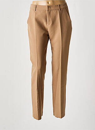 Pantalon drept elasticitate mărime normală maro SIGNE NATURE femeie