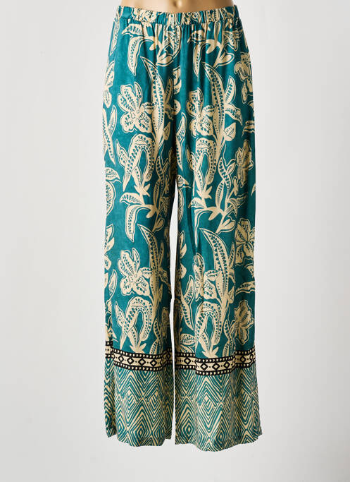 Pantalon larg verde BSB femeie