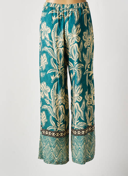 Pantalon larg verde BSB femeie