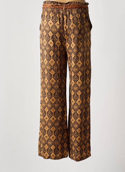 Pantalon larg maro CHICOSOLEIL femeie