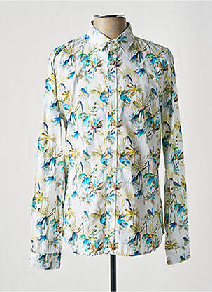 Cămașă cu mâneci lungi alb LE TEMPS DES CERISES bărbat