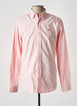Cămașă cu mâneci lungi roz SCOTCH & SODA bărbat