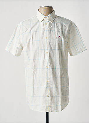 Cămașă cu mâneci scurte alb TOMMY HILFIGER bărbat