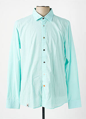 Cămașă cu mâneci lungi albastru RECYCLED bărbat