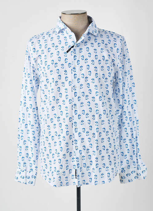 Cămașă cu mâneci lungi alb RECYCLED bărbat