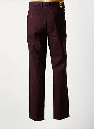 Pantalon chino țesătură poplin mărime normală violet SCOTCH & SODA bărbat