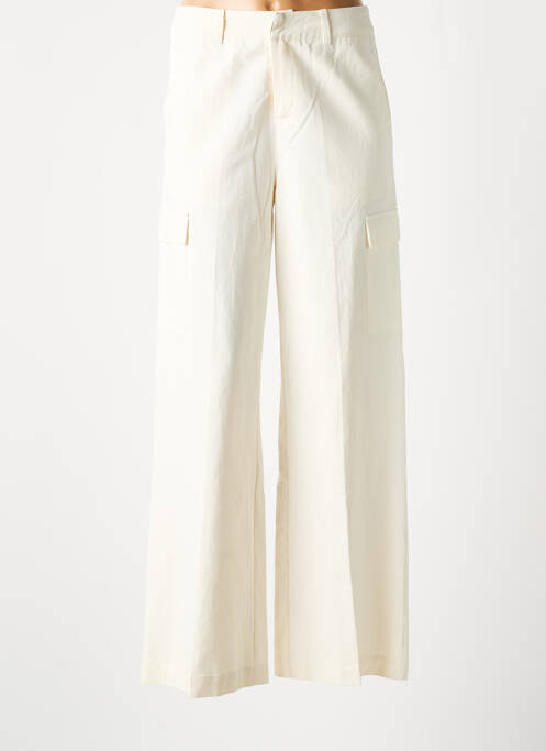 Pantalon cargo bej GRACE & MILA femeie