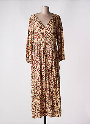 Rochie lungă bej SWILDENS femeie