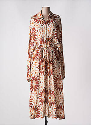 Rochie lungă bej STELLA FOREST femeie