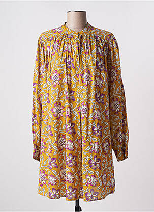 Rochie scurtă galben JOLIE JOLIE PAR PETITE MENDIGOTE femeie