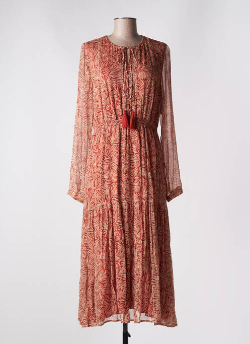 Rochie lungă roșu MARAIS femeie