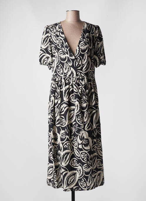 Rochie lungă negru BELLE PIÈCE femeie