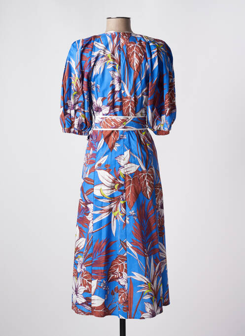 Rochie midi albastru SHIRTAPORTER femeie