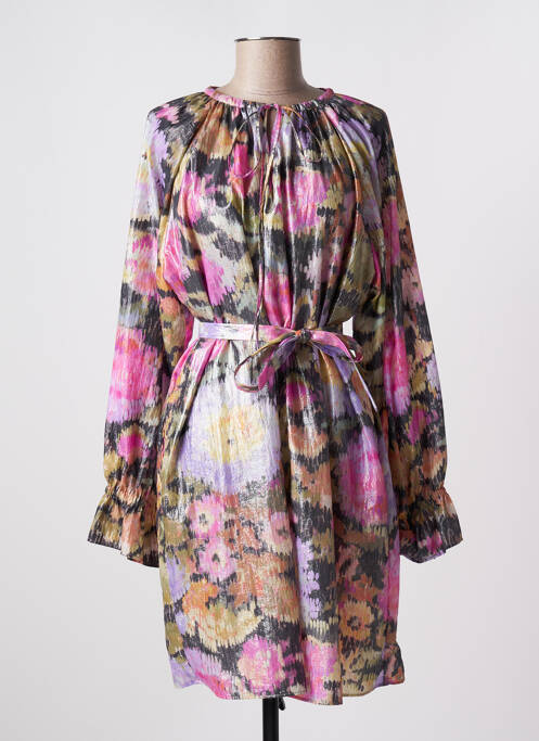 Rochie midi roz ROSEANNA femeie