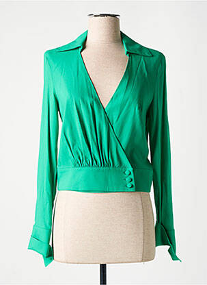 Cămașă verde MARGAUX LONNBERG femeie