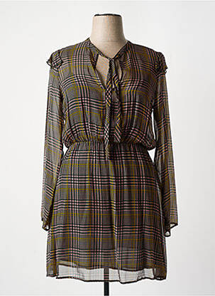 Rochie midi croială fluidă mâneci lungi roz ATTIC AND BARN femeie