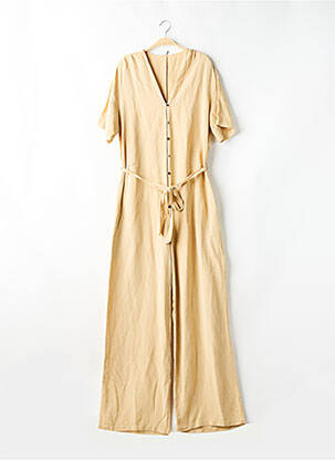 Salopetă-pantalon bej POMANDERE femeie