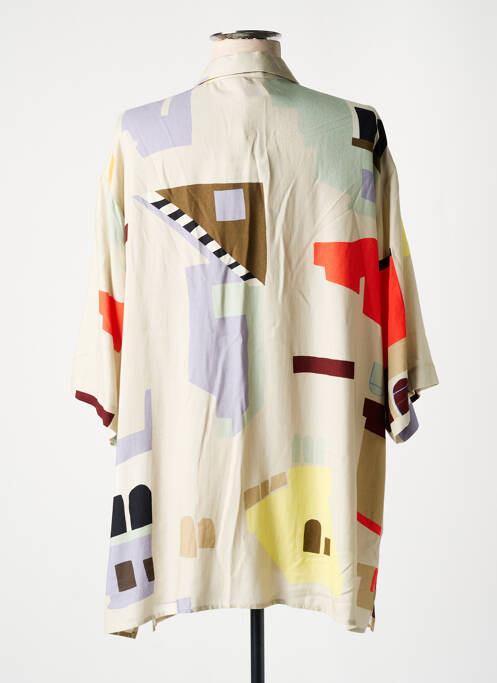 Tunică mâneci lungi bej ALYSI femeie