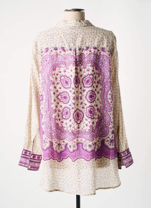 Tunică mâneci lungi violet BELLA JONES femeie