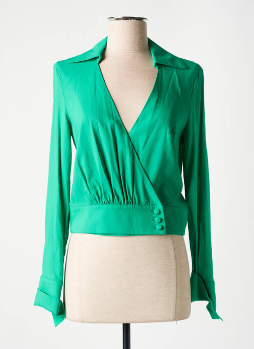 Cămașă verde MARGAUX LONNBERG femeie