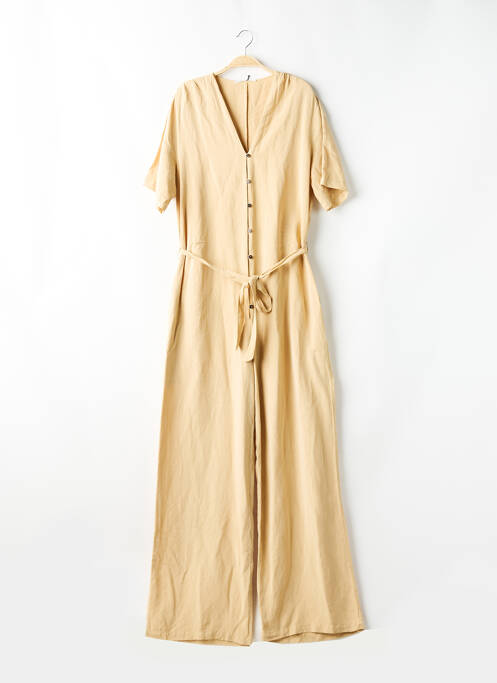 Salopetă-pantalon bej POMANDERE femeie