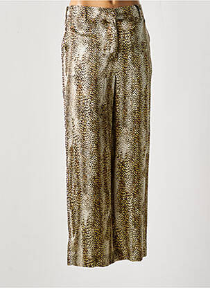 Pantalon larg bej SHIRTAPORTER femeie