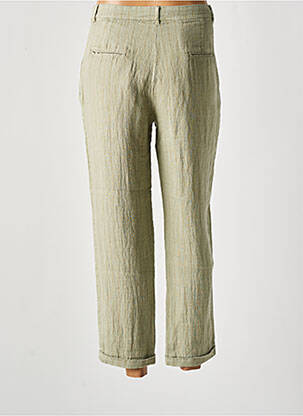 Pantalon 7/8 talie înaltă talie înaltă verde MES DEMOISELLES...PARIS femeie