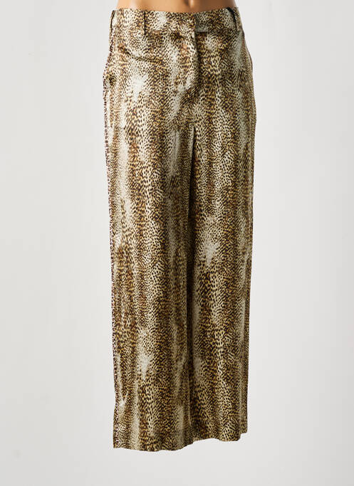 Pantalon larg bej SHIRTAPORTER femeie