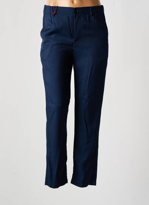 Pantalon chino albastru TRUE NYC femeie