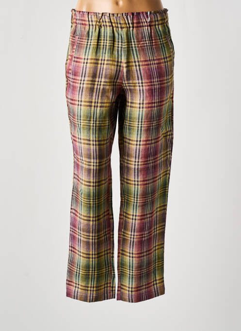 Pantalon drept verde BELLA JONES femeie