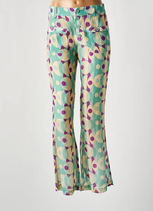 Pantalon evazat albastru SWILDENS femeie