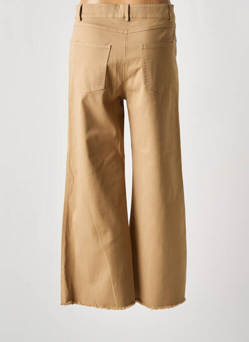 Blugi cu croială evazată maro 8PM femeie