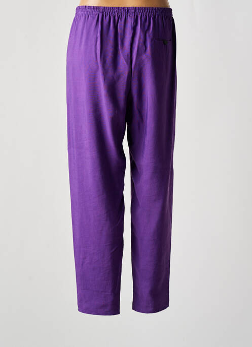 Pantalon drept violet FORTE-FORTE femeie