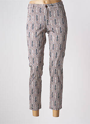 Pantalon 7/8 elasticitate mărime normală bej MKT STUDIO femeie